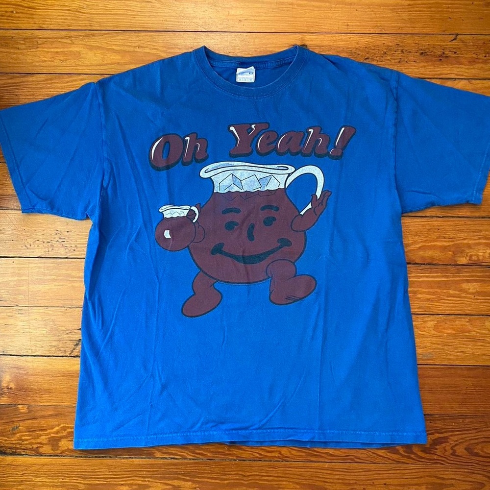 Vintage Kool Aid Man “Oh Yeah” T-Shirt Blue